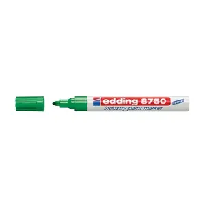 Pastāvīgā marķiera Bullet tip Edding 8750 Zaļš