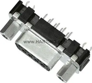 Vadu savienotājs D-Sub 2 Harting 09 66 251 6513
