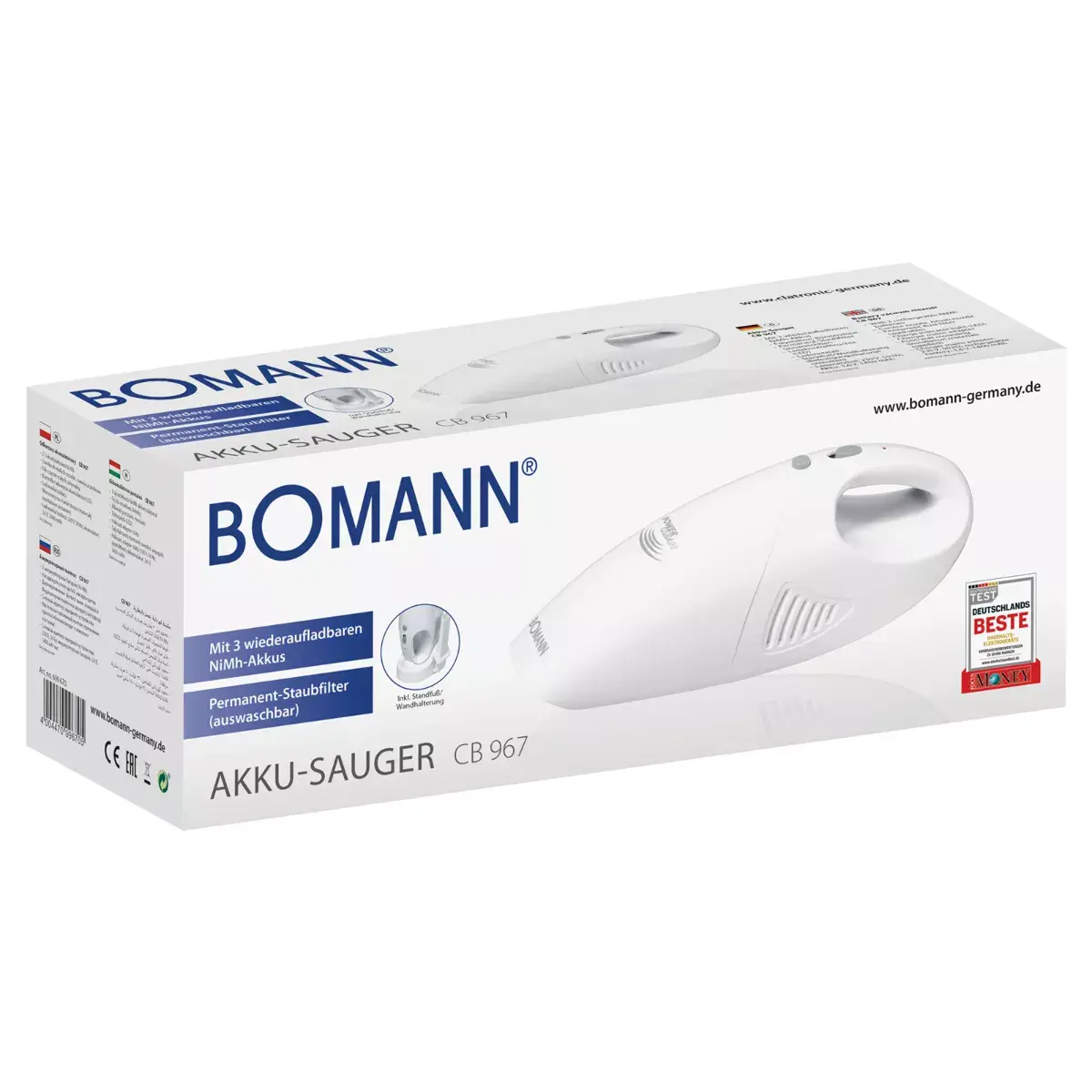 Putekļsūcējs Bomann CB 967 Photo 6