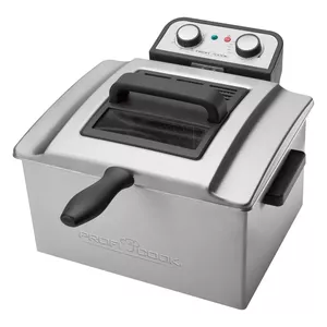 Deep Fryer ProfiCook PC-FR 1038 Double Stand-alone 3000 W Silver