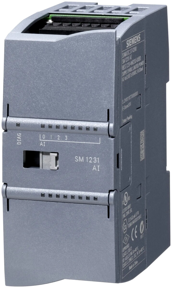 Siemens 6ES7231-5QD32-0XB0 Analogo ievžu modulis SIMATIC