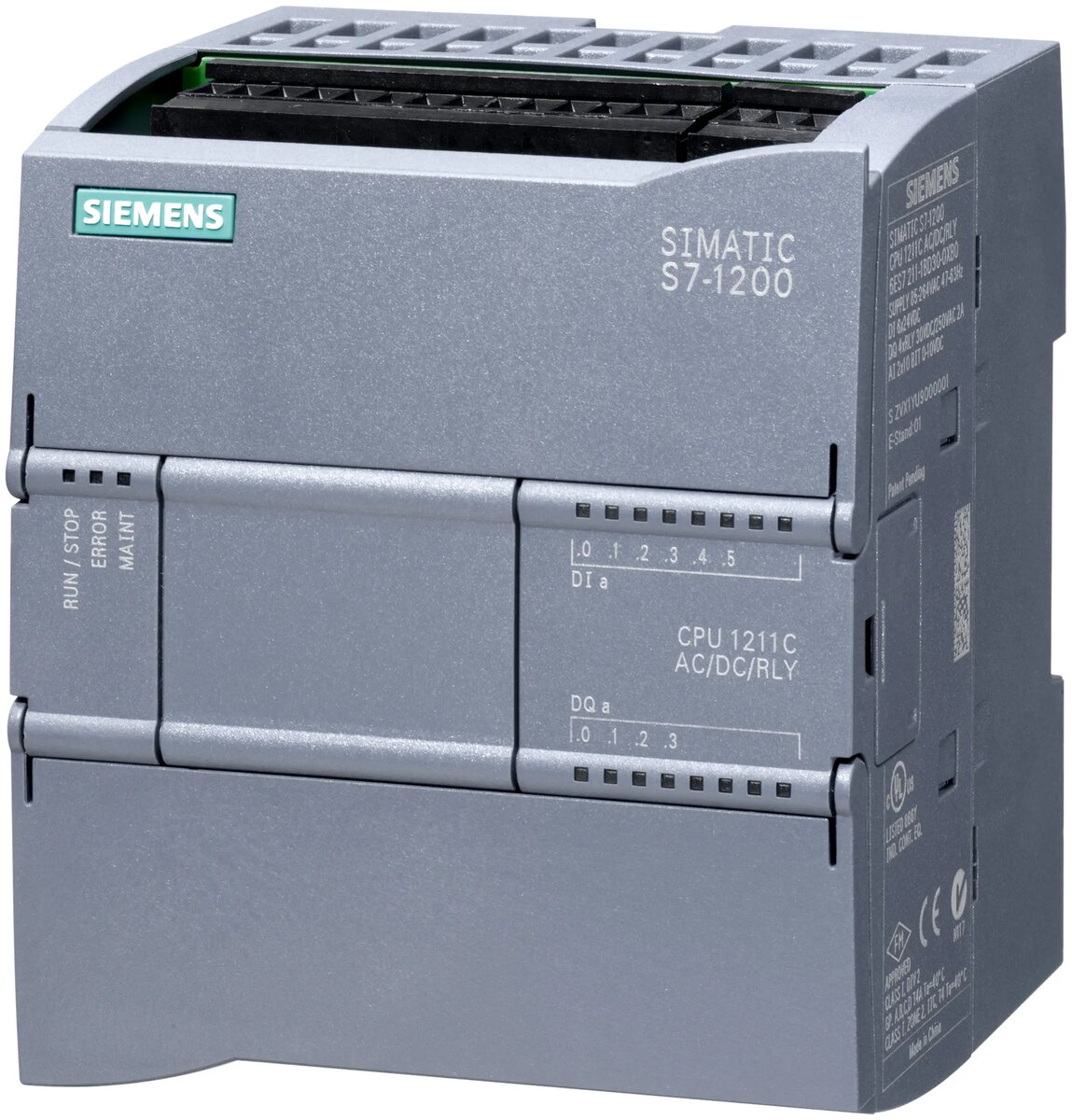 Siemens CPU 1211C SIMATIC S7-1200 kompaktais