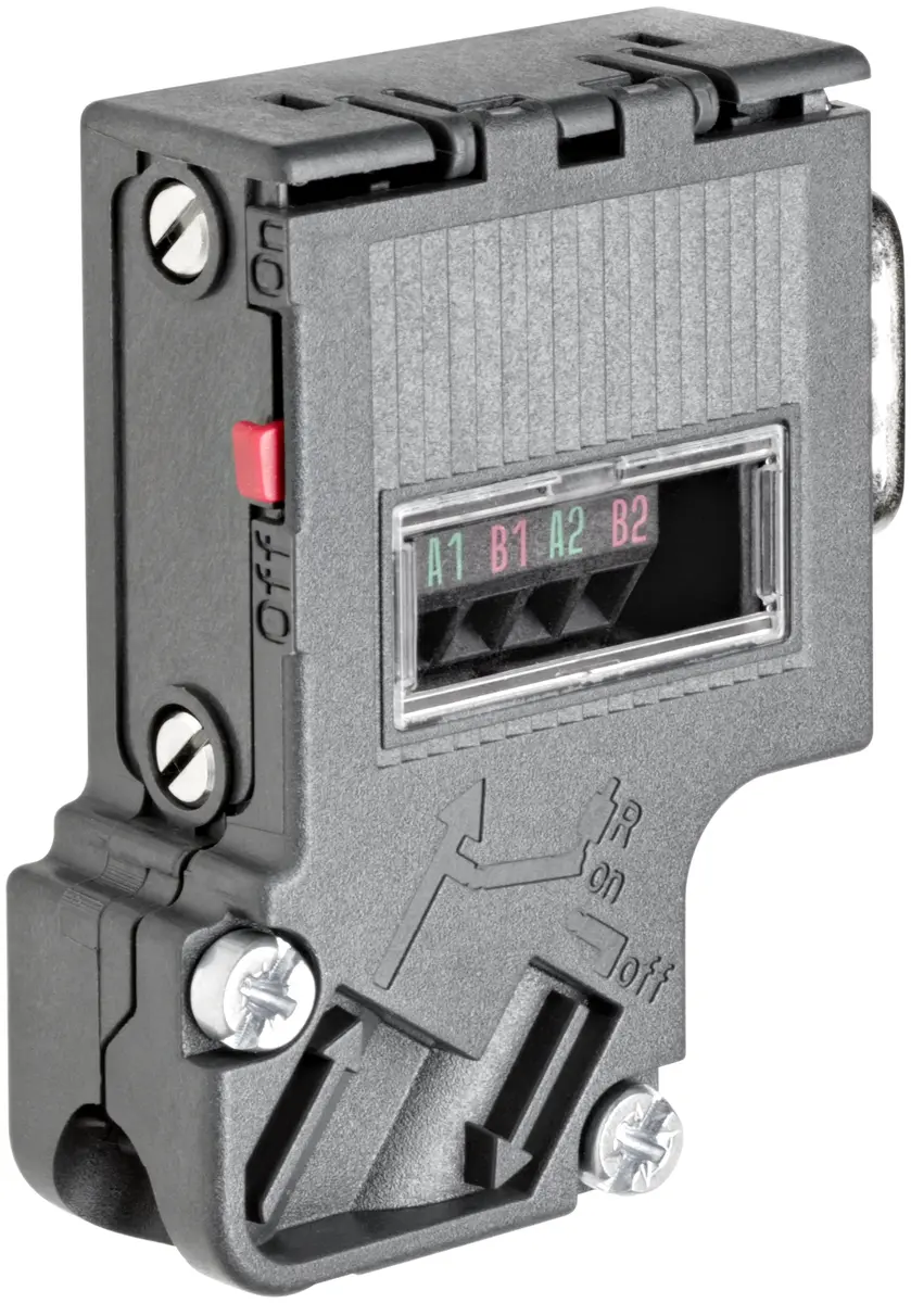 Siemens PROFIBUS Kopnes savienotājs 6ES7972-0BA42-0XA0 bez