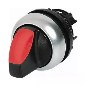 Eaton M22-WRLK-R pārslēdzis, plastmasas, melns/sarkans/sudraba