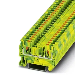 PHOENIX PT 4 PE Aizsargvadītāja spailes bloks Zaļš Dzeltens 3211766
