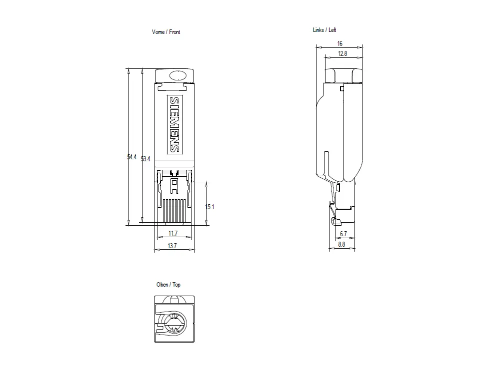 Siemens IE FC RJ45 Plug 180