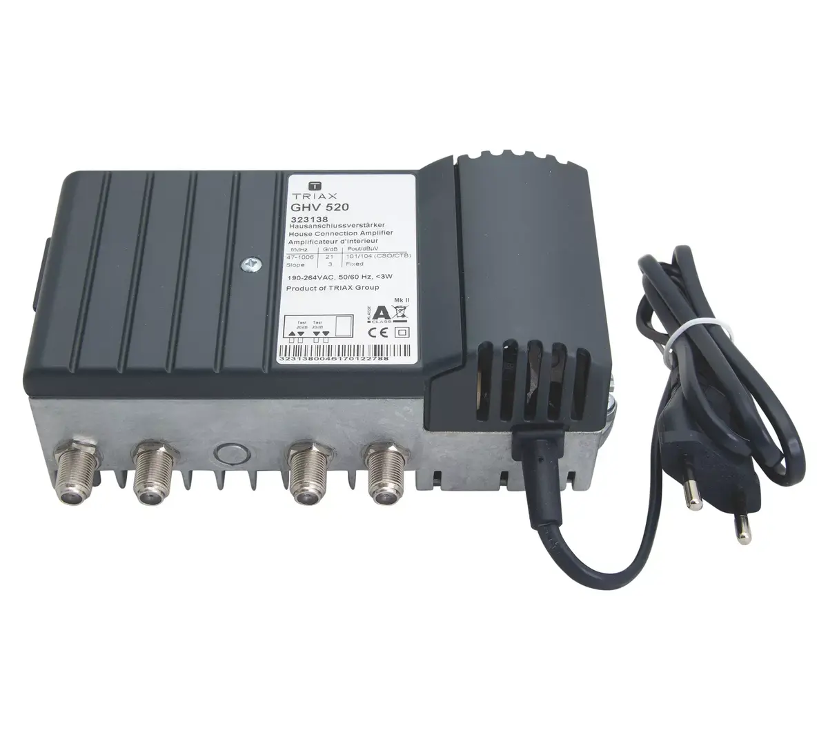 TV signāla pastiprinātājs Triax GHV 520 Photo 3