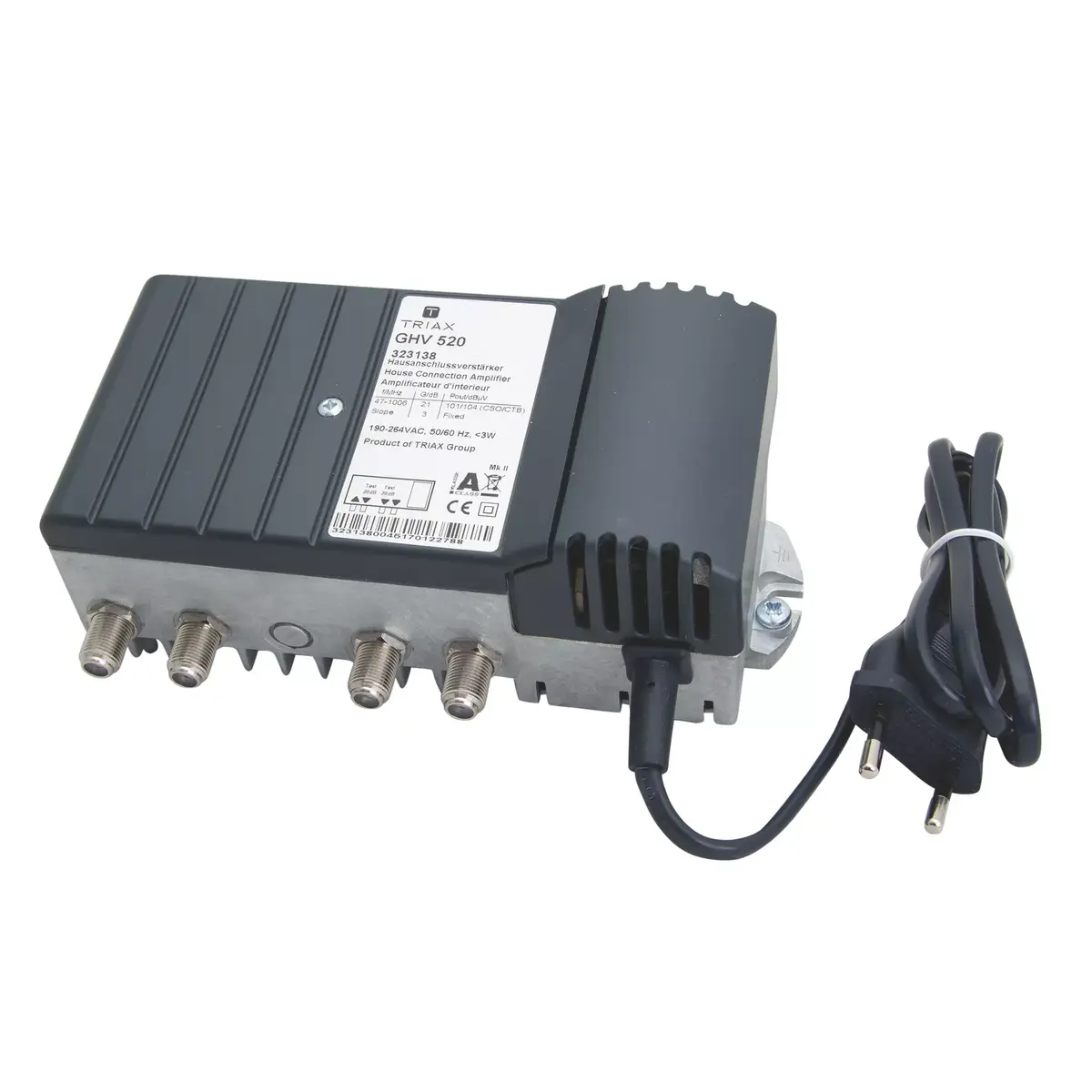 TV signāla pastiprinātājs Triax GHV 520 Photo 5