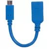 USB-C uz USB-A kabelis Manhattan 15cm Photo 2