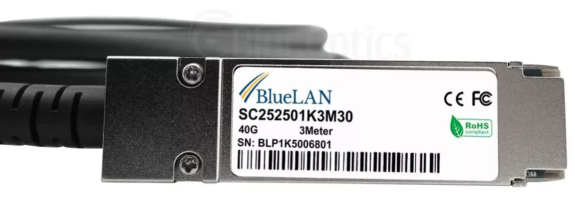 Оптоволоконный кабель InfiniBand BlueOptics OS6560-CBL-300-BL Photo 4