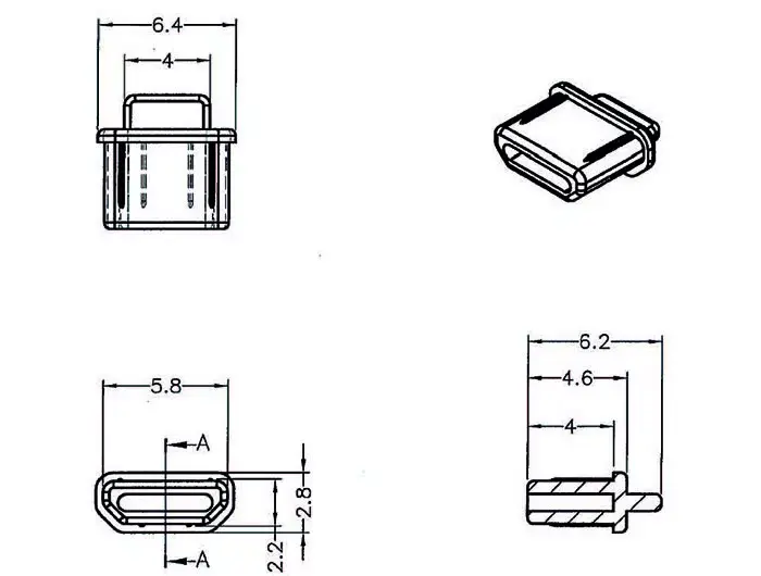 DELOCK Micro-HDMI socket safety cover 64031 Photo 2