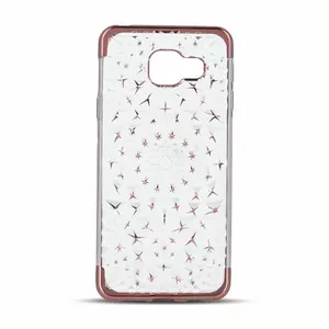 Phone TPU Case GreenGo for Samsung S7 Edge G935 — 3D Stars Pattern, Rose Gold