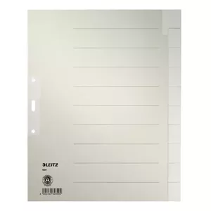 Register Leitz Leitz Register Blanc 240x300mm