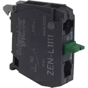 Auxiliary contact Schneider Electric ZENL1111, 1 NO contact, model 264602