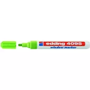 Kreida marķieris Edding 4095 Širklis Zaļš 10 gab.