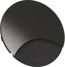 Cable entry grommet round black Bachmann 5073739 for cable routing and panel feed-through
