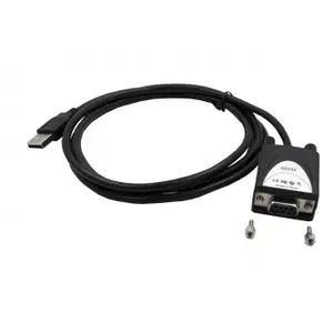 Sērijas kabelis EXSYS EX-1311-2F melns 1.8 m USB Type-A DB-9