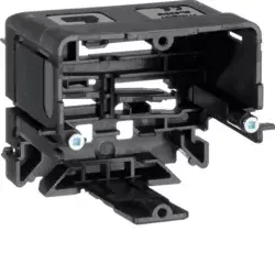 Hager GLS5510 Mounting Kit Black Polyamide for C-Profile