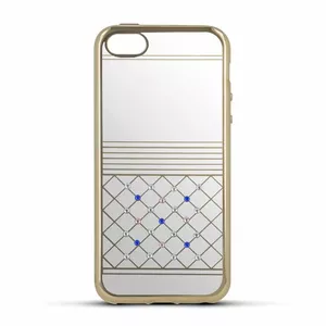 TPU protective case by beeyo for Huawei P8 Lite 2017 / P9 Lite 2017 in Gold — slim transparent flexible cover