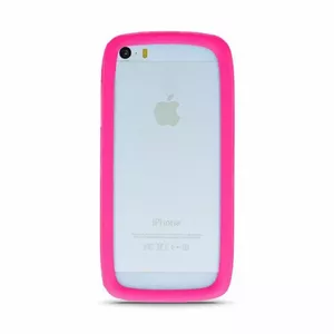 Protective bumper GreenGo Universal L 10 cm ring pink — smartphone edge protector