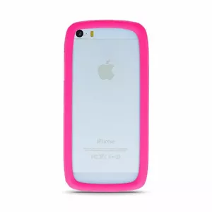 Protective bumper case GreenGo Bumper Universal XL Ring Pink 11.5 cm for smartphones