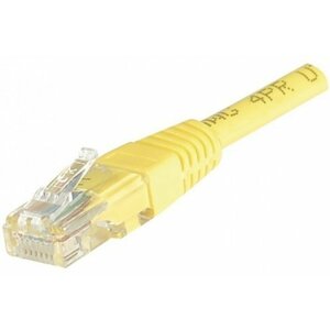 Dexlan 245700 tīkla kabelis Dzeltens 0,5 m Cat6 U/UTP (UTP)