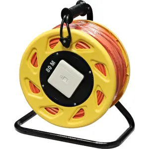 Катушка LAN кабеля InLine Cat.6A S/FTP 80м