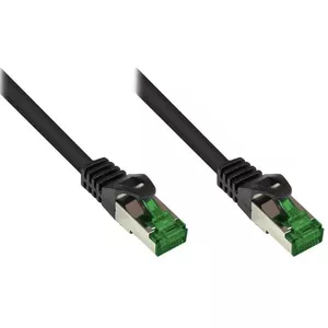 Networking cable Alcasa 8062-H400S RJ-45 Cat6a 40 m Black