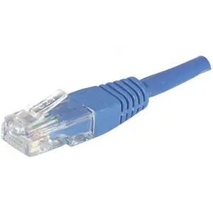 Networking Cable ExertisConnect 246740 Blue 1.5m Cat6 U/UTP