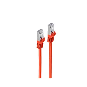 Networking Cable ShiverPeaks BS75511-1.5R Red 1.5m Cat7 S/FTP