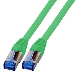 Сетевой кабель EFB Elektronik Cat6a S/FTP, RJ-45, 15 м, зеленый