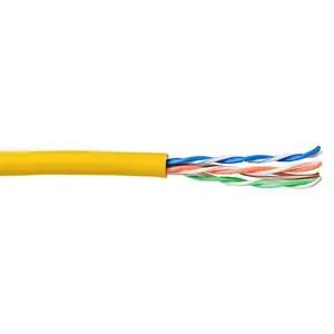 Patch Cable ACT CAT5E U/UTP Stranded Yellow 100m