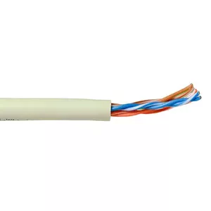 Патч-кабель ACT CAT5E U/UTP экранированный 305м бежевый