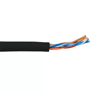 Patch Cable ACT CAT5E U/UTP Stranded Black 305 m