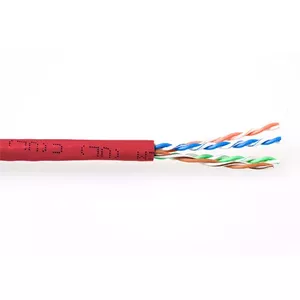 Патч-кабель ACT CAT6 U/UTP многожильный красный 305 м