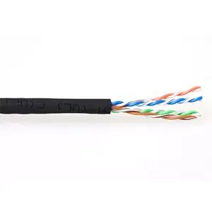 Патч-кабель ACT CAT6 U/UTP многожильный черный 305 м