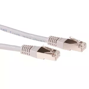 CAT6 patch cable ACT FB9000 0.5m LSZH SFTP Grey