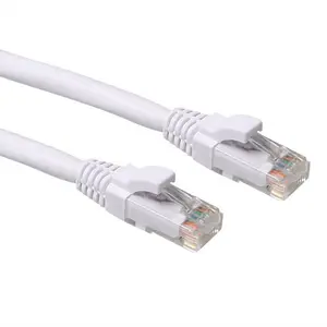ACT U/UTP CAT6A Patch kabelis 1 m Balts ar RJ45 savienotājiem