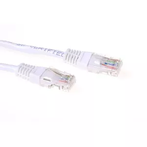 Сетевой кабель ACT IB9310 10м Cat6a U/UTP белый