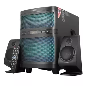 F&D F580X speaker set Universal Black 2.1 channels 2-way 17.5 W Bluetooth
