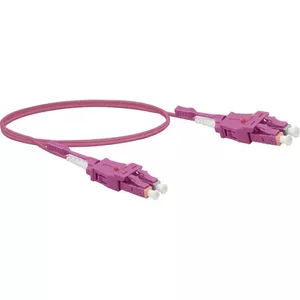 CUC Exertis Connect 392954 fibre optic cable 5 m 2x LC OM4 Violet