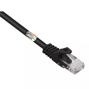 Networking Cable BASETech BT-1717480 Black 10m Cat5e U/UTP