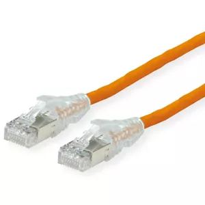 Dätwyler Cables 21.05.0507 сетевой кабель Оранжевый 0,5 m Cat6a S/FTP (S-STP)