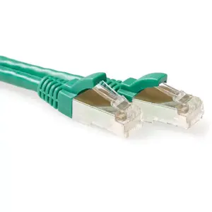 Патч-кабель ACT Green 10 метров LSZH SFTP CAT6A