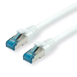 Networking cable VALUE 21.99.1974 RJ-45 Cat6a 0.3 m White