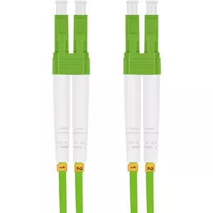 Patch cable helos LC multi-mode 1.5 m — fiber optic jumper, LC connectors, 1.5m length