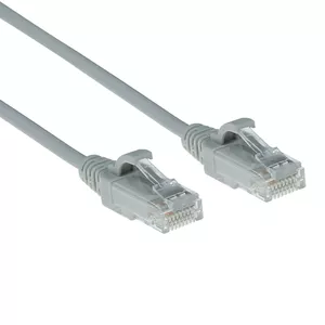 Patch Cable ACT Grey 0.5m LSZH U/UTP CAT6