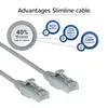 Pārejas kabelis ACT Grey 0.5m LSZH U/UTP CAT6 Photo 4
