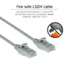 Pārejas kabelis ACT Grey 1 metrs LSZH U/UTP CAT6 Photo 7