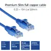 Patch Cable ACT Blue 5 meter LSZH U/UTP CAT6 Photo 2